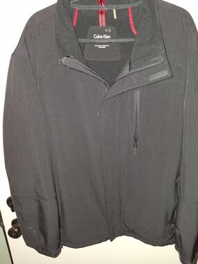 Calvin Klein Men's Black Softshell Jacket
